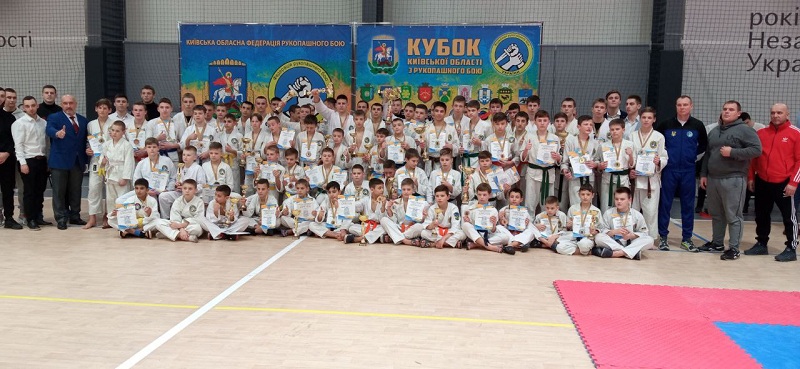 Прошел Кубок Киевщины по рукопашному бою среди юношей и юниоров