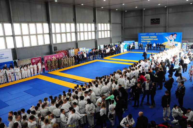Чемпіонат України з рукопашного бою серед учнів – 2022. Урочисте відкриття