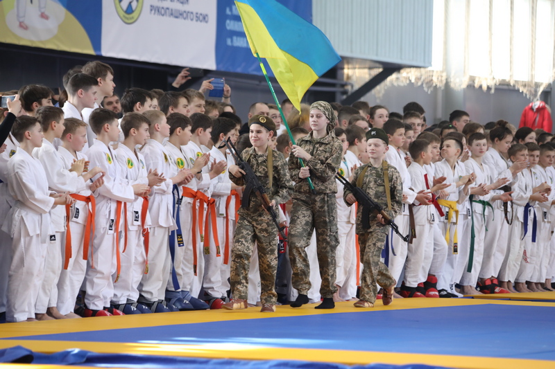 В Києві пройшов патріотичний турнір з рукопашного бою серед учнів